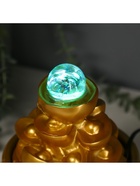 Фонтан настольный с подсветкой «Гора золотых слитков», от сети, 18.5×15×15 см 5104411