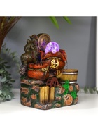 Фонтан настольный с подсветкой «Слоны и китайская монета», 20.5×14×11 см - Фото 5