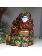 Фонтан настольный с подсветкой «Слоны и китайская монета», 20.5×14×11 см - Фото 6