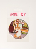 Зеркало карманное «День корги», d=7 см, разноцветное - Фото 3