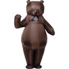 Костюм надувной «Бурый медведь», рост 150-190 см - фото 2070599