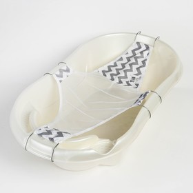 Гамак для купания новорожденных, сетка для ванночки детской, 95х56см, цвет МИКС