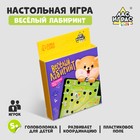 Настольная игра детей на логику «Весёлый лабиринт», 1 игрок, 5+ - Фото 1