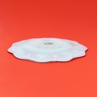 Тарелка Доляна «Новогодняя ель», d=25 см, стекло, красная - Фото 3