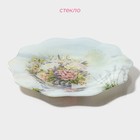 Тарелка Доляна «Весенний роман», d=25 см, стекло - Фото 2