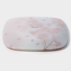 Тарелка Доляна «Сакура», d=20 см, стекло, розовая - Фото 4