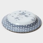 Тарелка глубокая Доляна «Котики», 450 мл, d=18.8 см, стекло - Фото 3