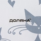 Тарелка глубокая Доляна «Котики», 450 мл, d=18.8 см, стекло - Фото 5