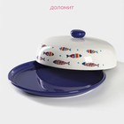 Блинница Доляна «Емеля», d=23 см, доломит, белая - Фото 2