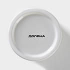 Сахарница Доляна «Гурман», 320 мл, белая - Фото 5