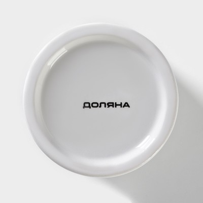 Сахарница Доляна «Гурман», 320 мл, белая