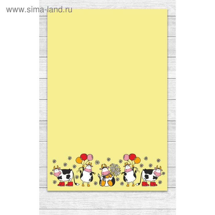 Полотенце «Шарики» 39х60 см, цвет жёлтый - Фото 1