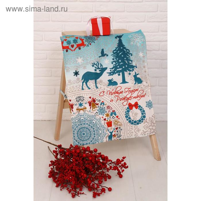 Полотенце DomoVita «Северная сказка», размер 45х60 см - Фото 1