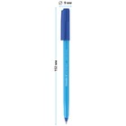 Ручка шариковая Schneider Tops 505 F, узел 0.8 мм, синие чернила, корпус голубой - Фото 2