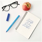 Ручка шариковая Schneider Tops 505 F, узел 0.8 мм, синие чернила, корпус голубой - Фото 4