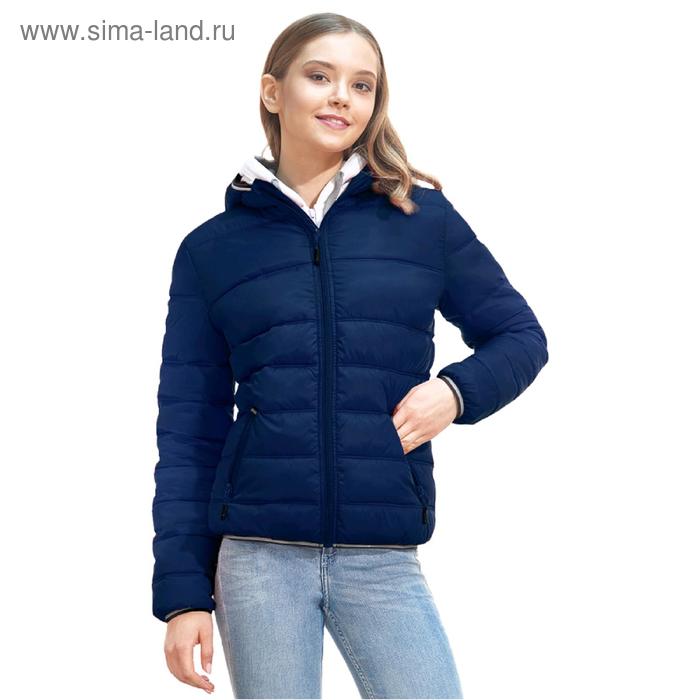 Куртка женская, размер S, цвет тёмно-синий