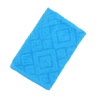 Полотенце махровое ITUMA жаккардовое, размер 50х100 см, цвет голубой атолл, 380 г/м² - Фото 1