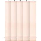 Комплект ламелей для вертикальных жалюзи «Лайн», 5 шт, 180 см, цвет розовый - фото 294967358