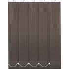 Комплект ламелей для вертикальных жалюзи «Борнео», 5 шт, 180 см, цвет коричневый - фото 294967385