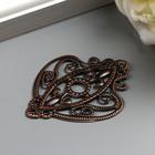 Декоративный элемент, цвет бронза (комплект 4 шт) - фото 24532473