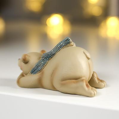 Фигурка "Мишка спит" 8,5x5x4,5 см