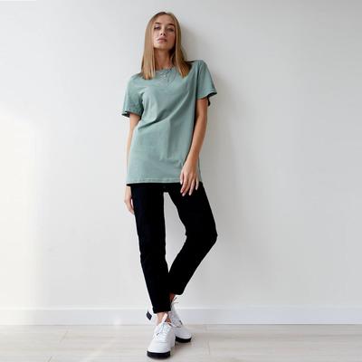 Футболка MIST basic, 44-46,серо-зеленый