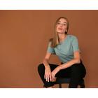 Футболка MIST basic, 48-50,серо-зеленый - Фото 7