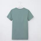 Футболка MIST basic, 48-50,серо-зеленый - Фото 12