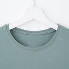 Футболка MIST basic, 52-54,серо-зеленый - Фото 9