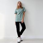 Футболка MIST basic, 52-54,серо-зеленый - Фото 1