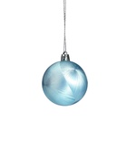 Ёлочные игрушки «Туманные грани», шары новогодние, d=6 см, набор 16 шт., голубой - фото 8076551