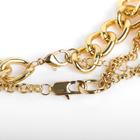 Кулон «Цепь» маятник со сферой, цвет золото, 44 см - фото 25562750