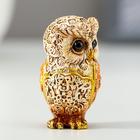 Фигурка полистоун «Филин беж с оранжевыми крыльями», 5×2.8×3 см, МИКС - Фото 3