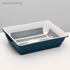 Туалет глубокий с сеткой 36×25×9 см, микс цветов - Фото 5