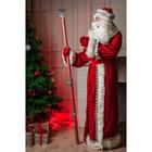 Посох Деда Мороза, красный, 1,6 м - Фото 3