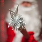 Посох Деда Мороза, красный, 1,6 м - Фото 5