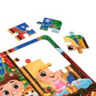 Пазлы 4 в 1 «Новогодние радости», 9, 16, 25, 36 элементов - Фото 3