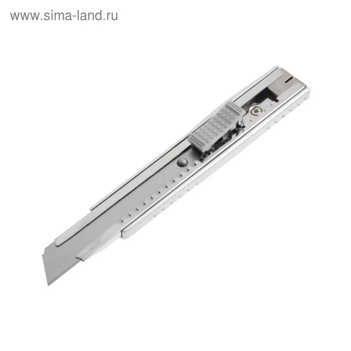 Нож универсальный HARDEN 570302, цельнометаллический корпус, 18 мм - Фото 1