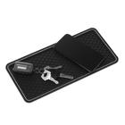 Коврик противоскользящий, стразы, 30×14 см, черный - Фото 2