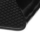 Коврик противоскользящий, стразы, 30×14 см, черный - Фото 4