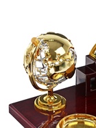 Набор настольный, органайзер 6 в 1 (блок для бумаг, подставка для печати, карандашница, часы, визитница, глобус) - Фото 17