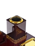 Набор настольный, органайзер 6 в 1 (блок для бумаг, подставка для печати, карандашница, часы, визитница, глобус) - Фото 22