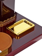 Набор настольный, органайзер 6 в 1 (блок для бумаг, подставка для печати, карандашница, часы, визитница, глобус) - Фото 23