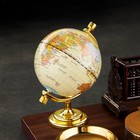 Набор настольный, органайзер 6 в 1, с визитницей и часами, вишня - Фото 15