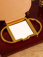 Набор настольный, органайзер 4 в 1 с визитницей, красное дерево - Фото 3