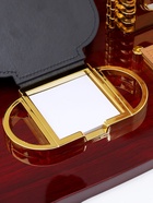 Набор настольный, органайзер 6 в 1 с визитницей и часами, красное дерево - Фото 7