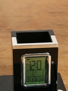 Набор настольный 7 в1 с визитницей и часами, черное дерево - Фото 10