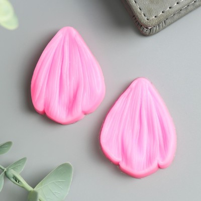 Молд силиконовый «Лепесток», набор 2 части, 4.5×3.5 см