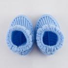 Пинетки детские, цвет голубой, р-р 20 (56-62) - фото 22453761