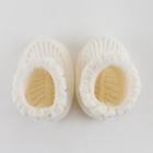 Пинетки детские, цвет молочный, р-р 22 (62-68) - фото 22453770